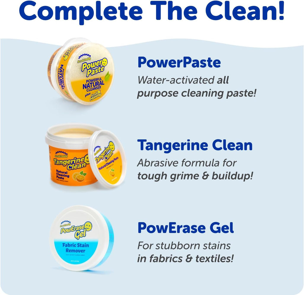 Scrub Daddy 4 Scrub Daddy Sponges & 4 Scrub Mommy Kitchen Sponges - Scratch-Free for Dishes & Multipurpose Cleaning - BPA Free & Made with Polymer Foam - Stain & Odor Resistant (8 Pack)