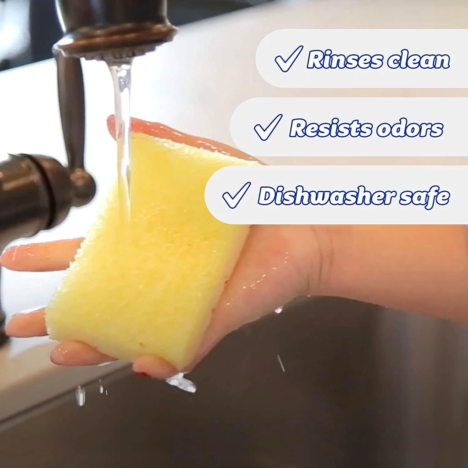 Scrub Daddy + Cif Bundle - Includes Cif Cream All Purpose Cleaner, Scrub Mommy Sponge, Scrub Daddy Sponge, Sponge Daddy Color Coated Sponges (4 Count Set)