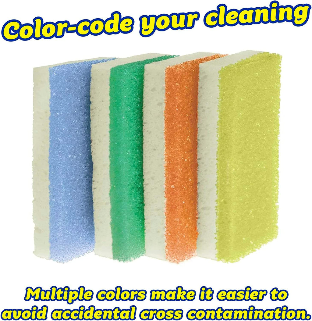 Scrub Daddy + Cif Bundle - Includes Cif Cream All Purpose Cleaner, Scrub Mommy Sponge, Scrub Daddy Sponge, Sponge Daddy Color Coated Sponges (4 Count Set)
